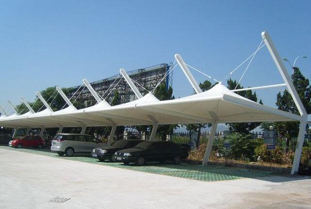 膜结构的安装流程